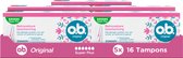 o.b. Original Super Plus - tampons - tampon zeer zware menstruatiedagen - 5 x 16 stuks