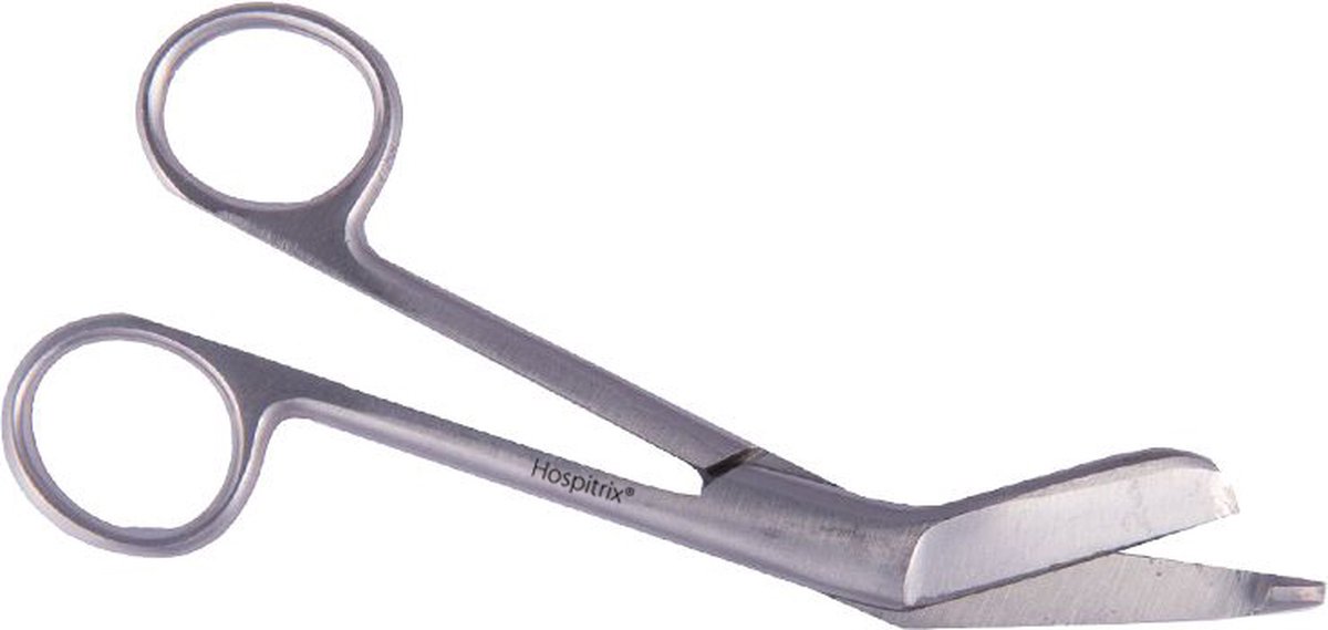 Goedkoopste Verpleegkundige Verbandschaar Zilver MDR Gecertificeerd | 14,5 cm | Medische Schaar | Roestvrij Staal | Pleisterschaar | Medische Schaar | Verpleegkundige accessoires