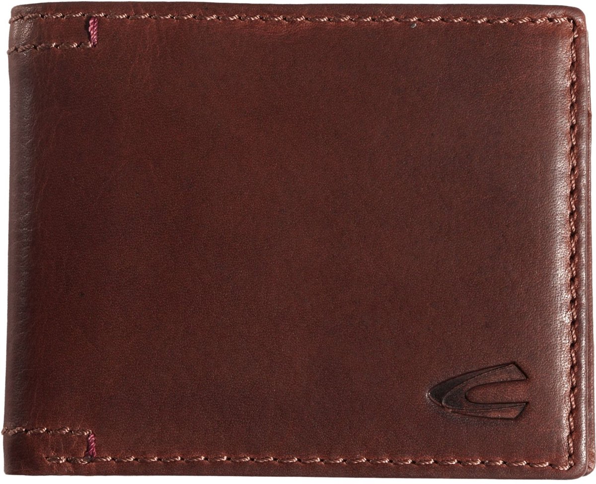 BURKELY Padded Zip Wallet – Portemonnee – Cognac