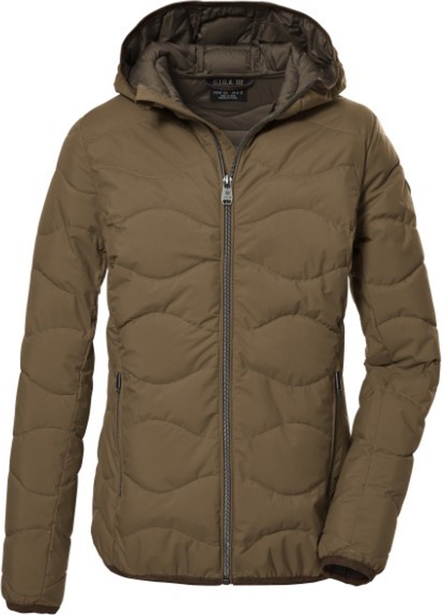 Giga by Killtec Winterjas Jas 39845 bruin padded dames 44