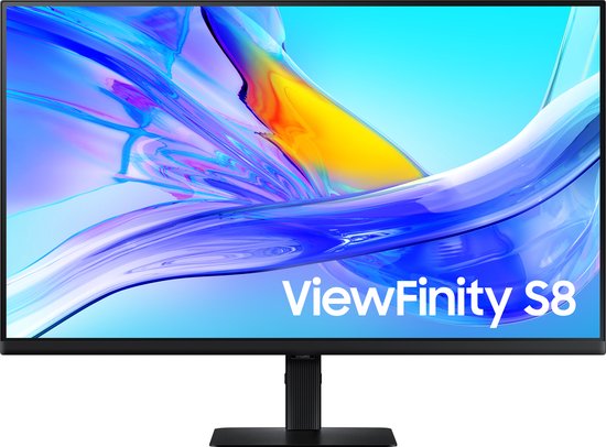 Samsung ViewFinity 32 inch 4K UHD Monitor VA-paneel USB-C 90W RJ45 60Hz In hoogte verstelbaar