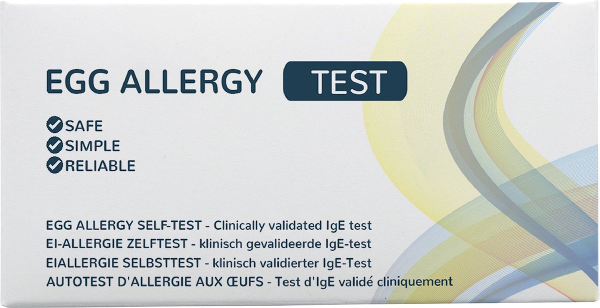 Goedkoopste Ei Allergie Test - Voedselallergie - Eieren - Intolerantie Test - Zelftest - The Tester