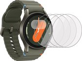 4x Geschikt voor Samsung Galaxy Watch 7 44mm - Screenprotector - Beschermglas Folie