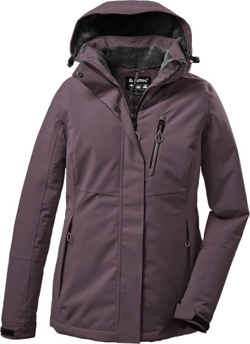 Killtec Winterjas Jas 37411 oud roze functioneel winterjas dames 38
