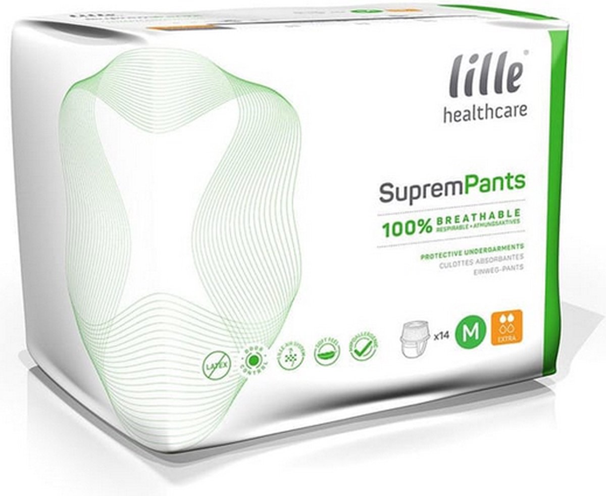Goedkoopste Lille Suprem Pants Extra Medium - 8 pakken van 14 stuks
