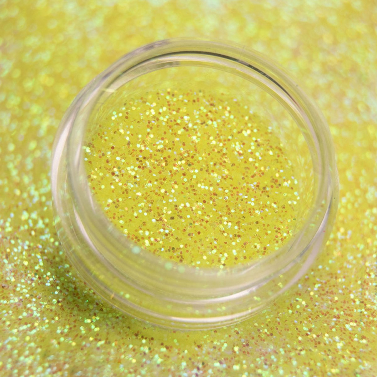Allepaznokcie Shine Neon - Nagelpoeder - Lemon 2g - Nr 07
