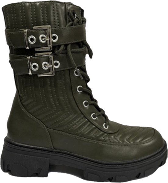 Dielena fashion leather enkel boot