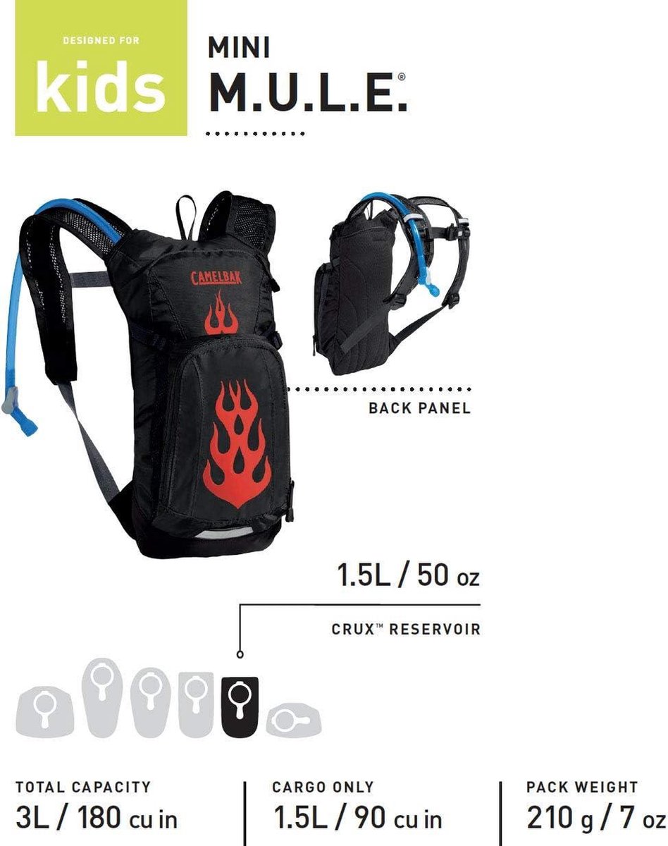 CamelBak Mini-M.U.L.E. Hydration Backpack - Kids' - 91cu in - Kids