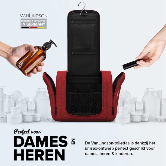 XXL Toilettas, design 2024, liter opbergruimte, grote hangende