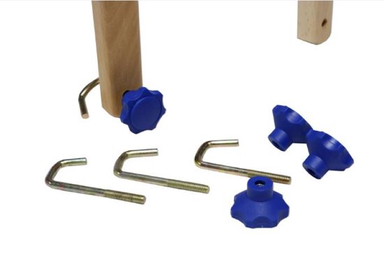 Talen Tools Houten Slee 100cm - Veilig en Comfortabel Sneeuwplezier