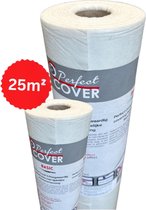 Perfect Cover® Super Autocollant - 16m² - Non-tissé de recouvrement - Coulisse de plâtre - Film de protection