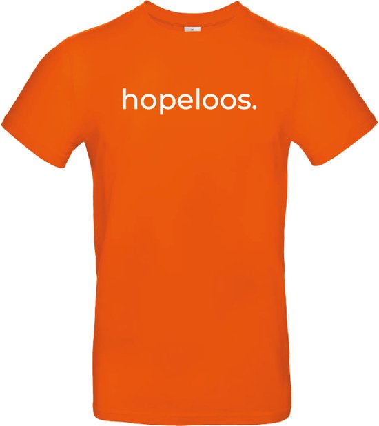 EK voetbal 2024 t-shirt 'Hopeloos' | EK voetbal | WK voetbal | Maat S