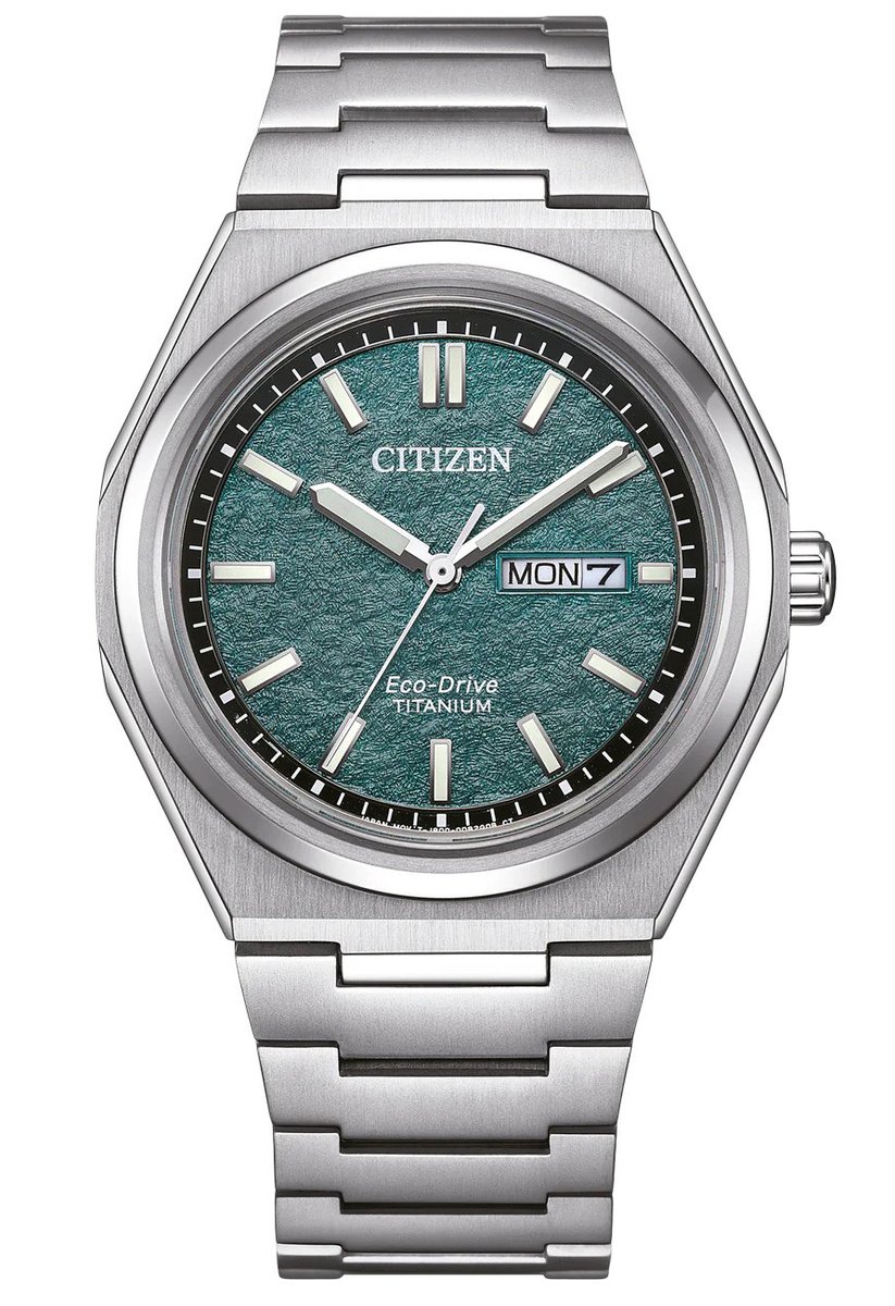 Citizen AW0130-85XE Horloge - Titanium - Zilverkleurig - Ø 40 mm