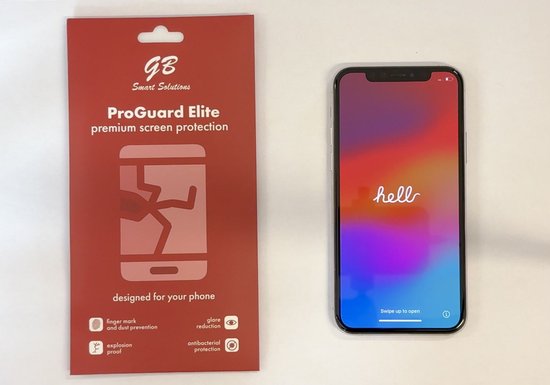 GB ProGuard Elite High Impact - protecteur d'écran conçu pour iPhone X - Xs - 11 Pro - 2 pièces