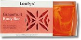 LOOFY'S - Lichaamszeep Grapefruit Voor de Gevoelige Huid - Verstevigend- Plasticvrij & Vegan - Loofys
