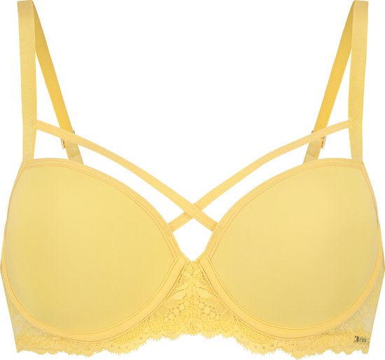 Sapph - Voorgevormde bh - Straps boven cups - Fabulous - Geel - 85E