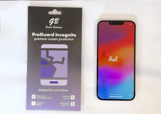 Protecteur d'écran GB ProGuard Incognito Privacy conçu pour iPhone 13 - 13 Pro - 14 - 2 pièces