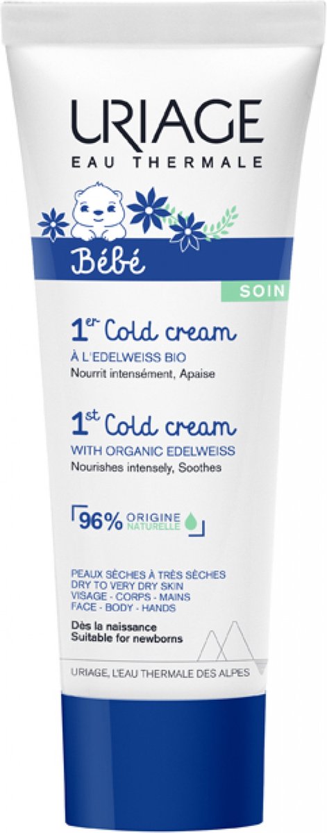 Goedkoopste Uriage Bebe 1er cold cream 75 Milliliter