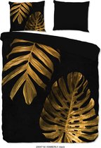 Beqnat Beddengoed 200 x 220 cm, 3-delig dekbedovertrek - microvezel beddengoedsets geel dekbedovertrek 220 x 200 cm met 2 kussenslopen 80 x 80 cm, strijkvrij en zacht