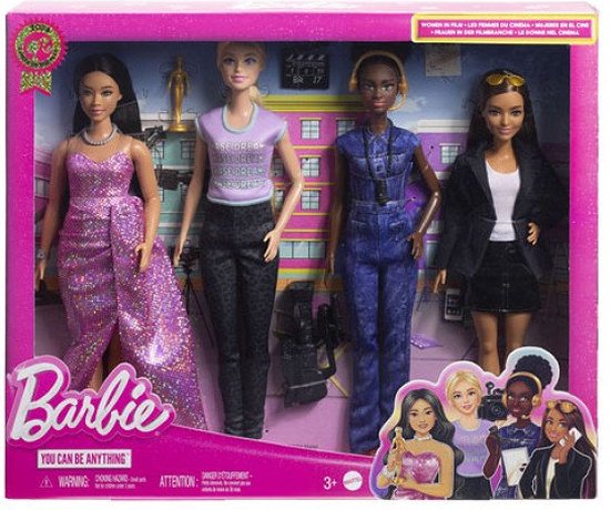 Barbie Carrièreset van het Jaar - Filmcarieres - Barbiepop van Merkloos — afbeelding 4