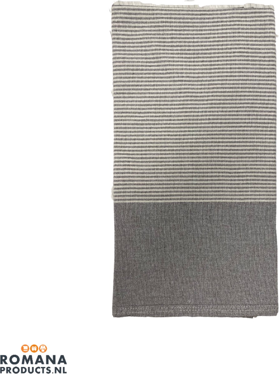 Romana Products Telly Gelin Hamamdoek - Baddoek - Strandlaken - Saunalaken - 100cm x 200cm - Beige-Naturel
