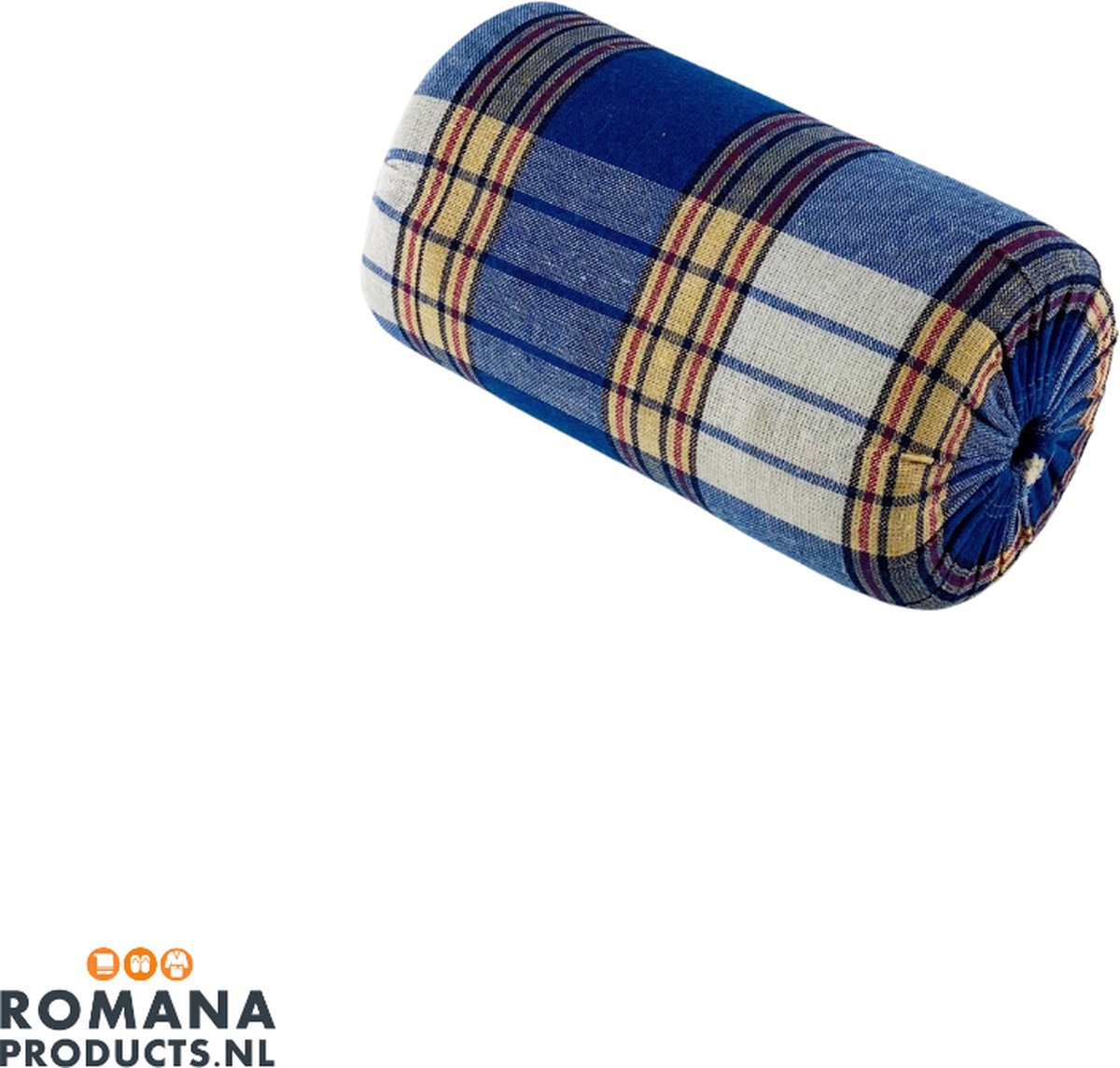 Romana Products Hamamkussen Rol - Ideaal Sauna Accessoire - Hoofdsteun - 30cm x 20cm - Blauw