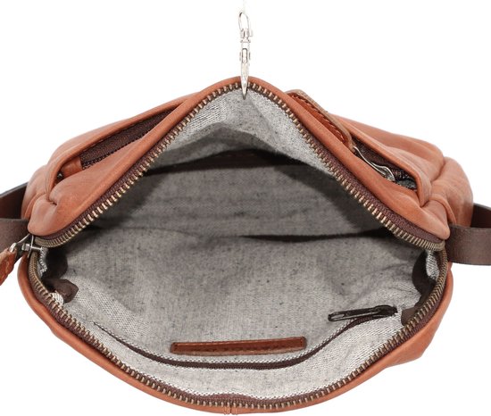 HAROLD'S Cuir Sac à épaule bandoulière Ivy Lane Crossbag Cognac Brun