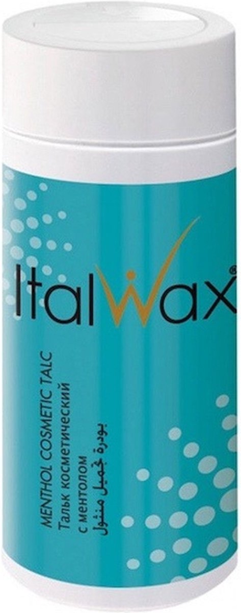 Goedkoopste ItalWax Cosmetisch Talkpoeder Menthol 50g - Verzachtende Huidverzorging voor Na het Waxen