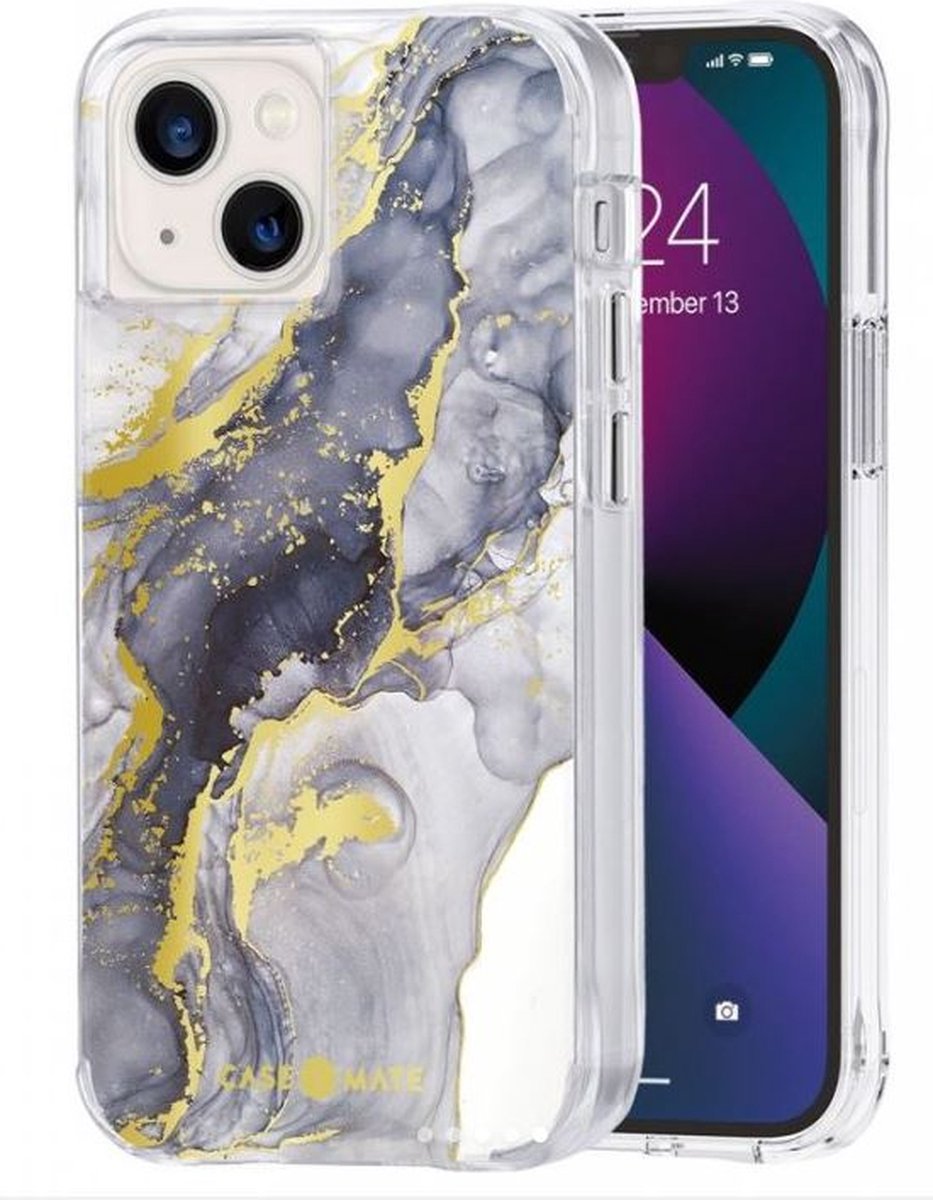 Case Mate Tough Print, navy marble - iPhone 13 mini/iPhone 12 mini