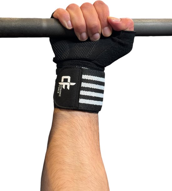 TAVIEW Premium Gewichtheffen Polshaken Bandjes Voor Maximale Grip Ondersteuning Deadlift Handschoenen En Grippads Alternatief In Fitness Gym Krachttraining Zoals Pull Up Deadlifting Schouderhalen Zwart 673477943