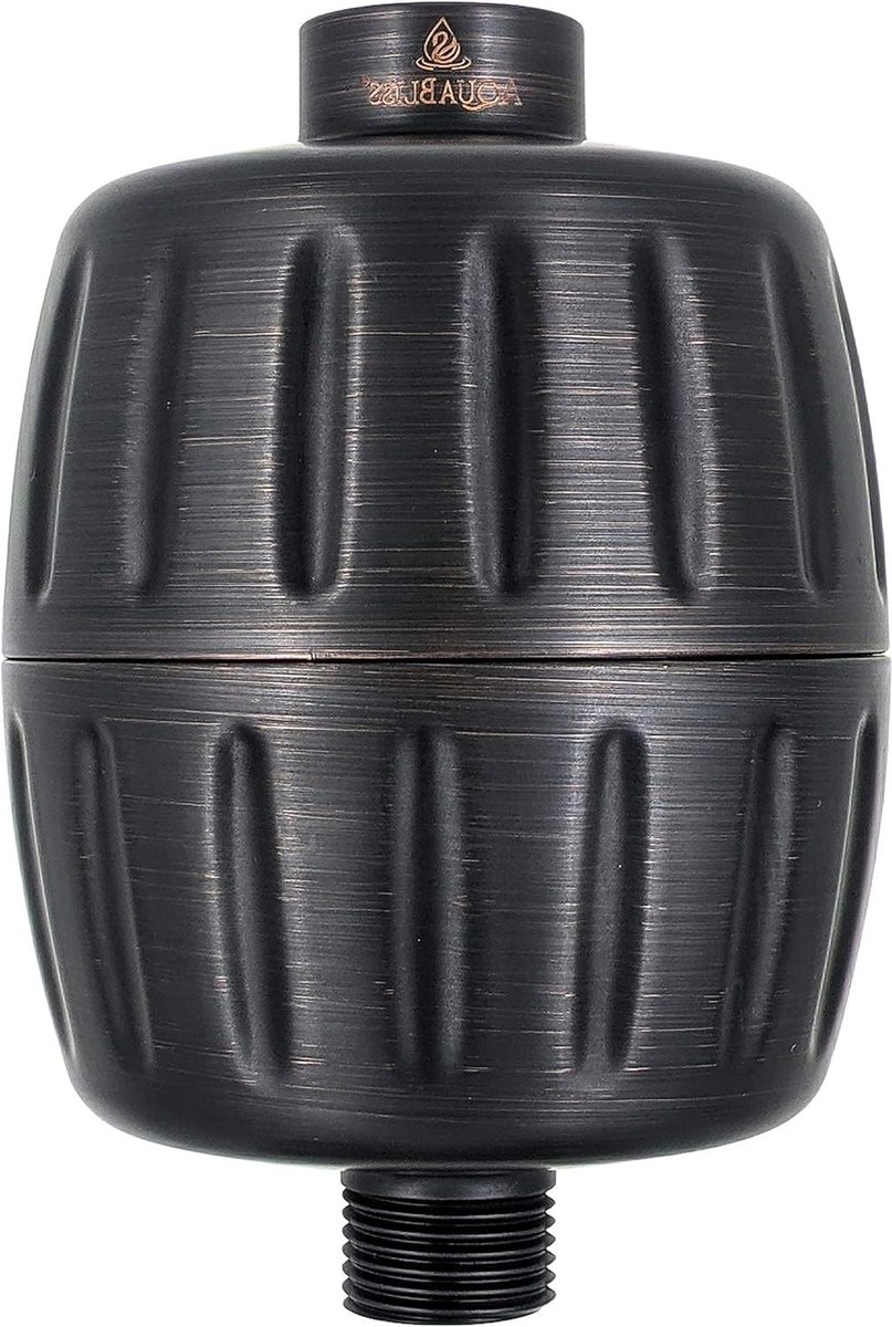 HEAVY DUTY Douchefilter met hoog vermogen en 30x filtermedia - Universele meertraps douchekop filter voor chemicaliën chloor pesticiden - Olie - SF500