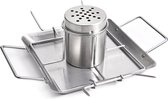 Hikemeister / Poulet en canette de bière / Support de poulet en acier inoxydable / Kamado / BBQ / Accessoires BBQ / Poulet à la bière / gardien de poulet /