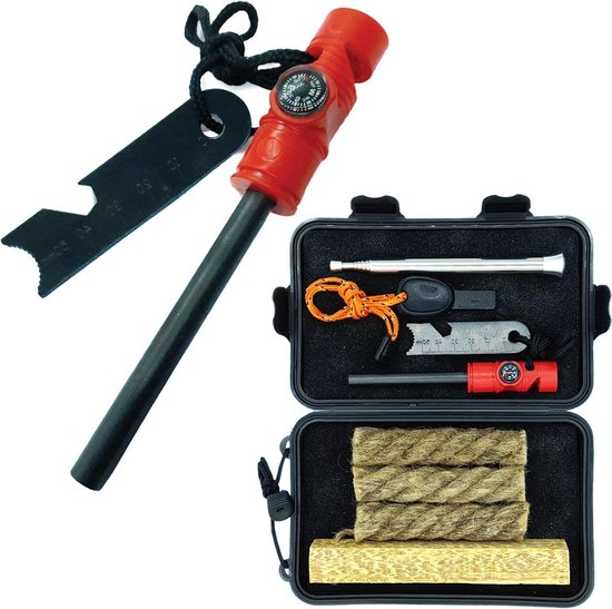 Vuurstarterset met multifunctionele tools