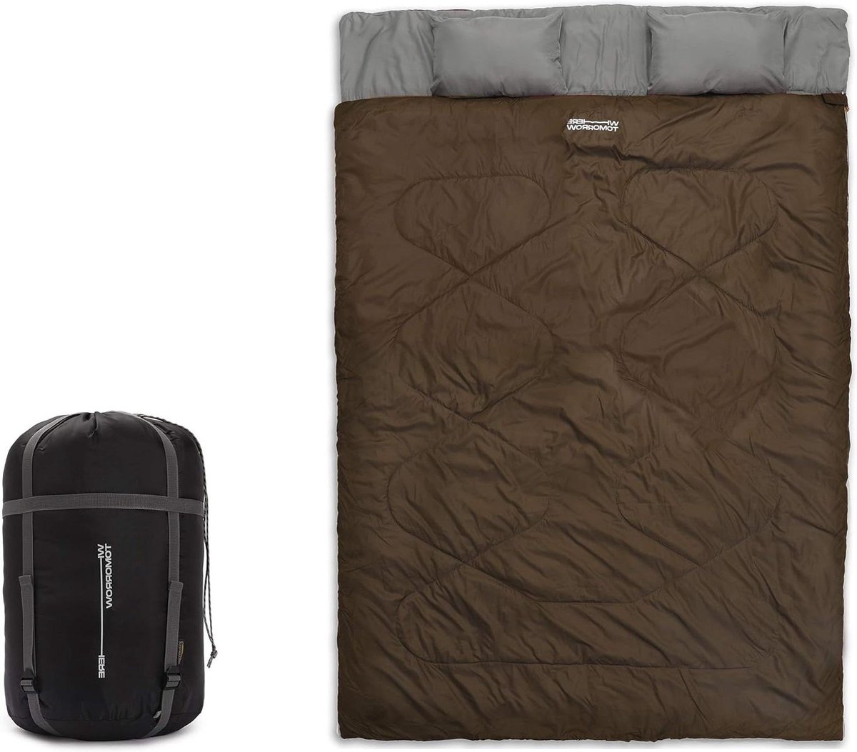 Outdoor Mummieslaapzak 230 x 80 cm - inclusief tas - Verschillende kleuren