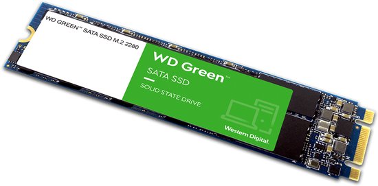 WD Green - WDS480G3G0B - SSD - 480GB - NVMe - Compact van Merkloos — afbeelding 2
