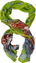 Zomersjaal bloemenprint MARIANNA - Multicolor - Dames - Polyester