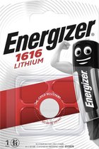 Energizer CR1616 Batterij Knoopcel Lithium 3v per stuk