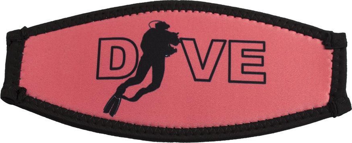 Maskstrap neopreen slide dive roze