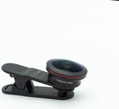 Picca Pro Fisheye lens voor smartphone - 210° Kijkhoek - 4K telefoon lenzen - iphone