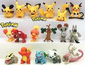 8x Pokemon speelfiguren - Set 4 - 7 cm