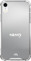 iPhone XR Case - Sassy White - Mirror Case