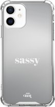 iPhone 12 Case - Sassy White - Mirror Case