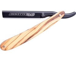 Shavette / Barbermes - Olive wood