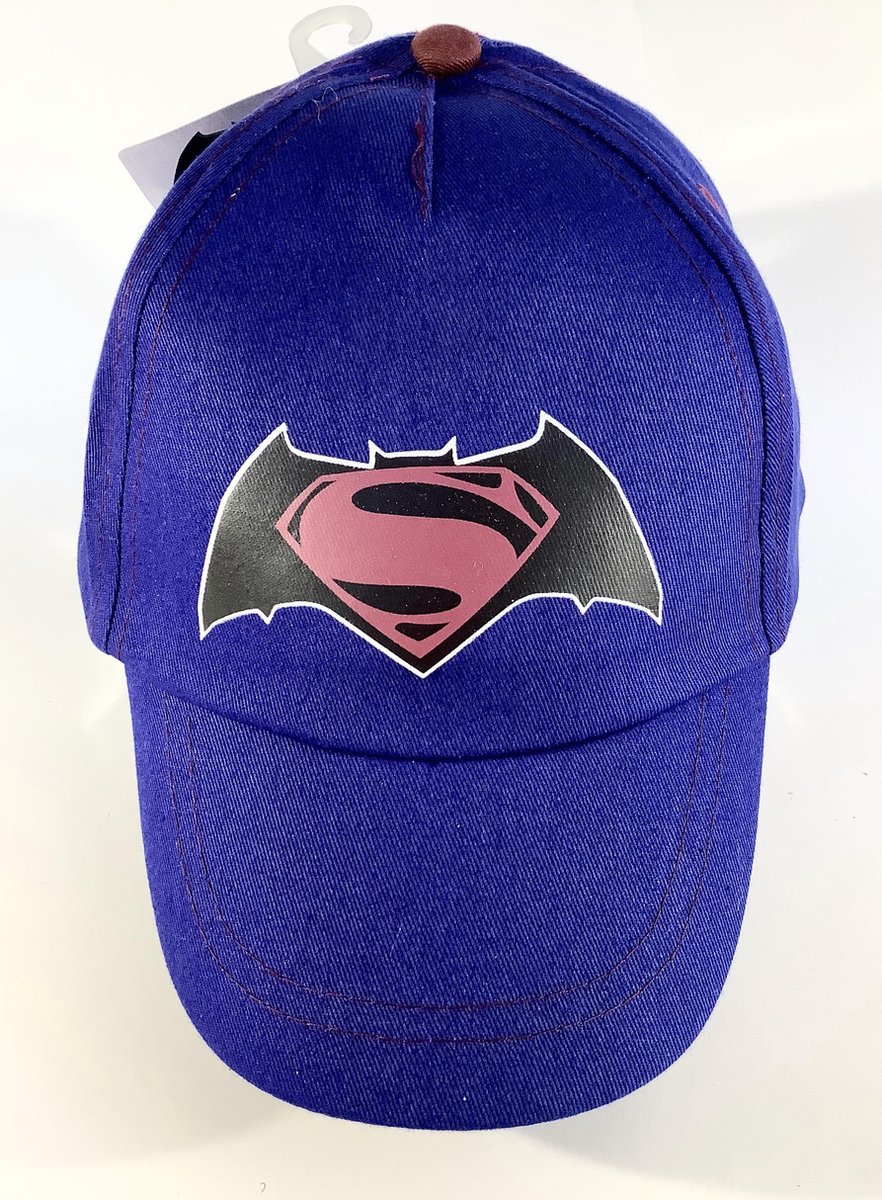 Batman vs. Superman cap - pet - maat 56 cm (6-10 jaar)