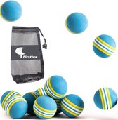 Firsttee - 12 stuks training softballen - GRATIS  BALLENNET - Golfballen - Ballen - Golf accessoires - Cadeau - Golftrainingsmateriaal - Sport - Training - Golfset - Indoor - Golfs