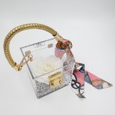 Roses By Valentine - mini suitcase - Longlife roos in giftbox - Flowerbox - luxe geschenkdoos - giftbox - cadeau voor vrouw - moederdag cadeau- Kerstcadeau voor vrouwen- kerstgesch