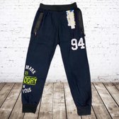 Joggingbroek jongen 94 zwart -s&C-134/140-Joggingbroeken