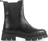 Mace Chelsea boots Dames / Laarzen / Damesschoenen - Leer - M1093 led - Zwart - Maat 41