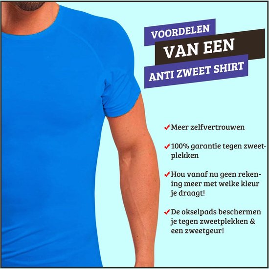 Anti Zweet Shirt | Dames | Slim Fit