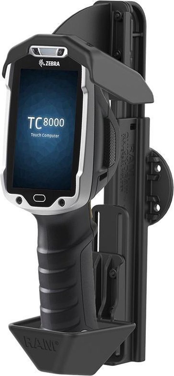 Quick-Draw™ Form-Fit Holder voor Zebra TC8000/8300 RAM-HOL-ZE9U